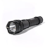 VIPERTEK VTS-195 - Heavy Duty Stun Gun - Aluminum Rechargeable with LED Tactical Flashlight