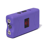VIPERTEK VTS-880 - Mini Stun Gun - Rechargeable with LED Flashlight, Purple