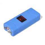 VIPERTEK VTS-881 - Micro Stun Gun - Rechargeable with LED Flashlight, Blue