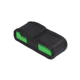 VIPERTEK VTS-881 - Micro Stun Gun - Rechargeable with LED Flashlight, Green