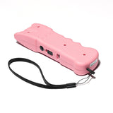 VIPERTEK VTS-979 - Stun Gun - Rechargeable with Safety Disable Pin LED Flashlight, Pink